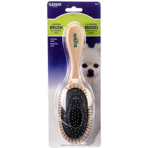 Safari Pin And Bristle Combo Dog Brush