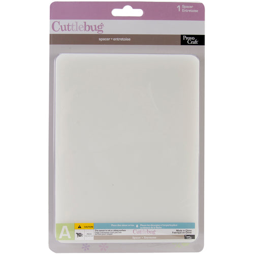 Cuttlebug Spacer Plate A