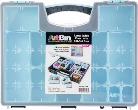 Artbin Quick View Large W/Removable Bins
