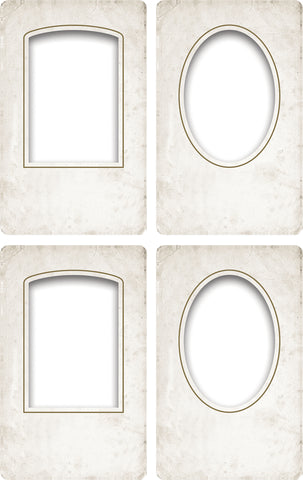 Idea-Ology Bookboard Collage Frames 4/Pkg