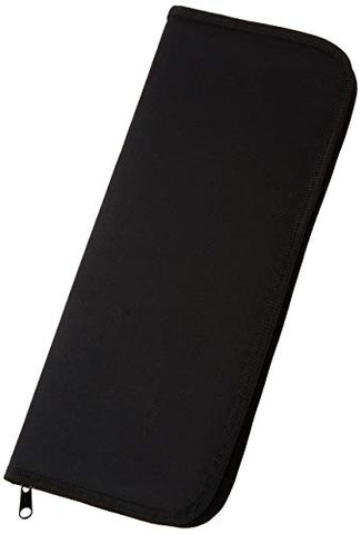 Royal Langnickel 12-1/2-Inch by 14-1/2-Inch Keep N' Carry Zippered Brush Carrier, Long Handle, Black