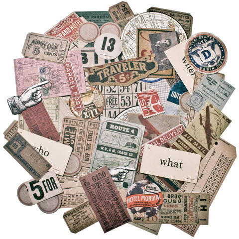 Idea-Ology Ephemera Pack 63/Pkg