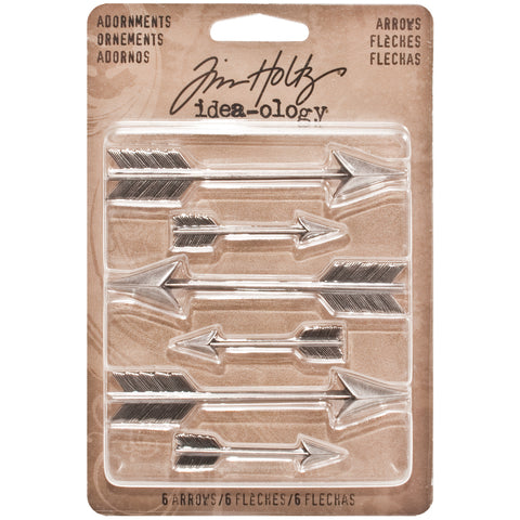 Idea-Ology Metal Adornments 1.5" & 3" 6/Pkg