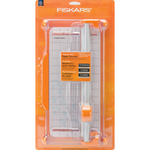 Fiskars Portable Rotary Paper Trimmer 12"