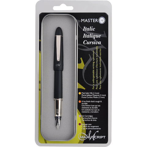 Manuscript Master Italic Pen 1.1mm