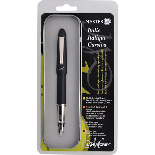 Manuscript Master Italic Pen 1.1mm