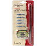Manuscript Leonardt Dip Pen & Nibs Set