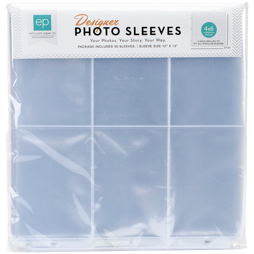 Photo Freedom Photo Sleeves Protectors 12"X12" 50/Pkg