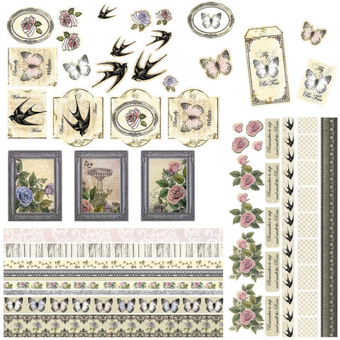 Ultimate Crafts Cardmaker's Paper Pack 12"X12" 14/Pkg