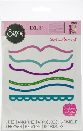 Sizzix Edgelits Dies By Stephanie Barnard