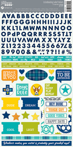 2 Cool For School Cardstock Stickers 6"X12"