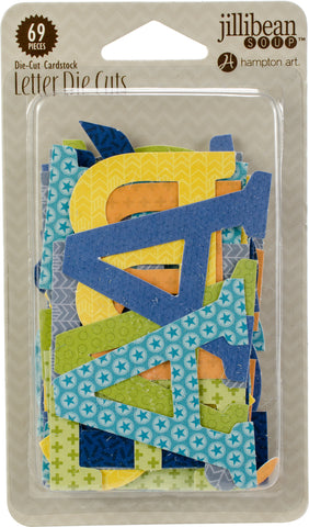 2 Cool For School Letter Die-Cuts 69/Pkg