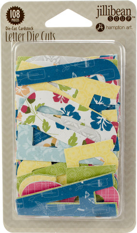 Bohemian Brew Letter Die-Cuts 108/Pkg
