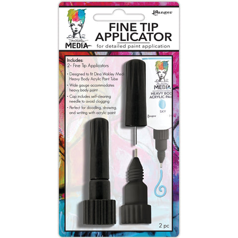 Dina Wakley Media Fine Tip Applicators 2/Pkg