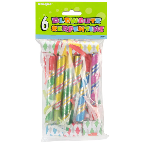 Party Blowouts 6/Pkg