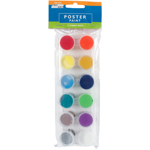 Pro Art Poster Paint Pot Set