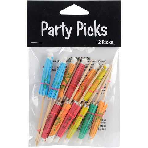 Party Picks 4" 12/Pkg