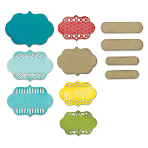 Sizzix Thinlits Dies By Lori Whitlock 12/Pkg