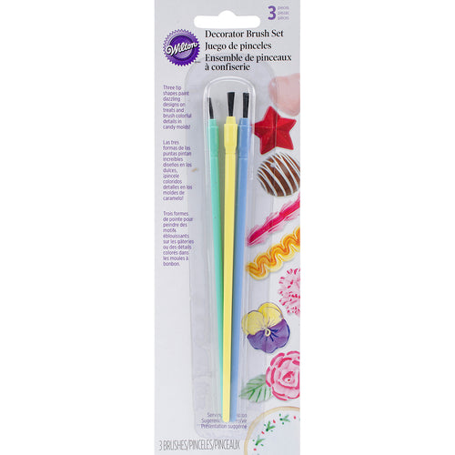 Decorator Brushes 3/Pkg