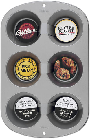 Recipe Right Jumbo Muffin Pan
