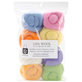 Wistyria Editions Wool Roving 12" .25oz 8/Pkg
