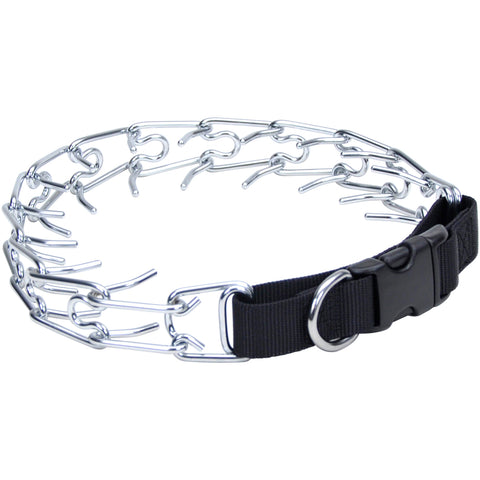 Titan Easy-On Prong Dog Training Collar W/Buckle