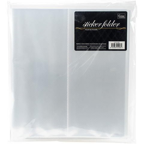Couture Creations Sticker Folder 10.25"X9.25"