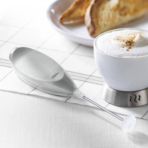 Battery Operated Milk Frother W/Stand
