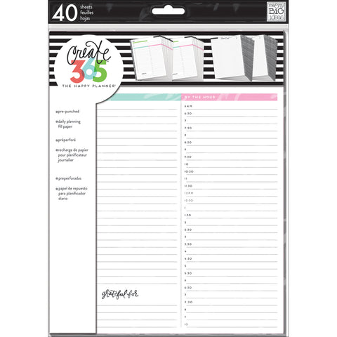 Happy Planner Big Fill Paper 20/Pkg