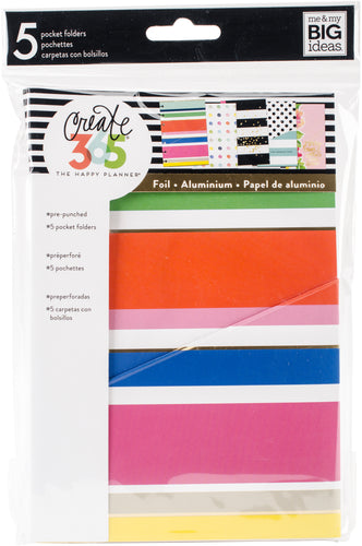 Happy Planner Mini Planner Folders 5/Pkg