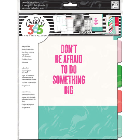 Happy Planner 6-Month Undated Big Planner Extension Pack