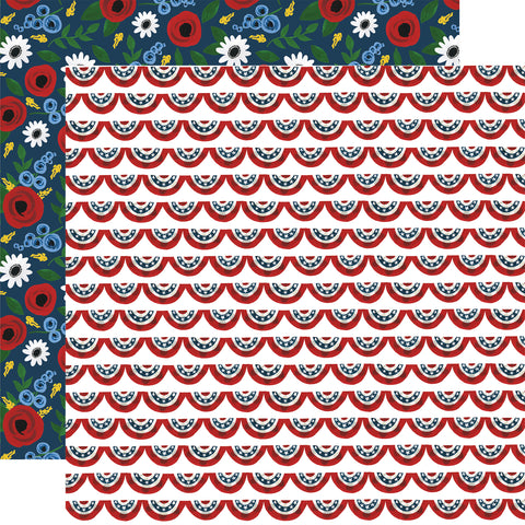 Celebrate America Double-Sided Cardstock 12"X12"