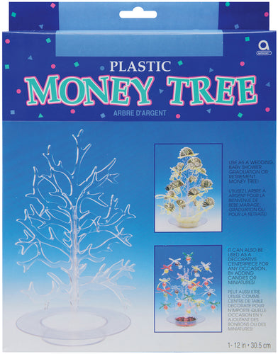 Plastic Money Tree 12"