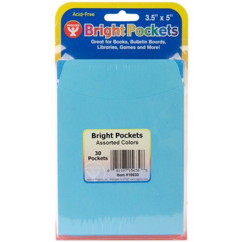 Mighty Bright Pockets 3.5"X5" 30/Pkg