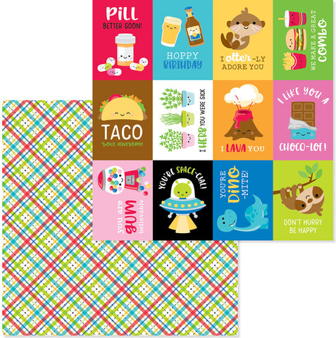 So Much Pun Double-Sided Cardstock 12"X12"