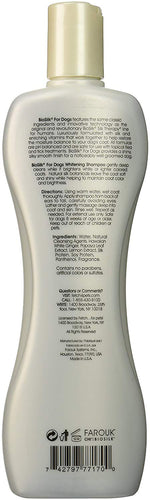 BioSilk Lustre Coat Dog Whitening Shampoo 12oz