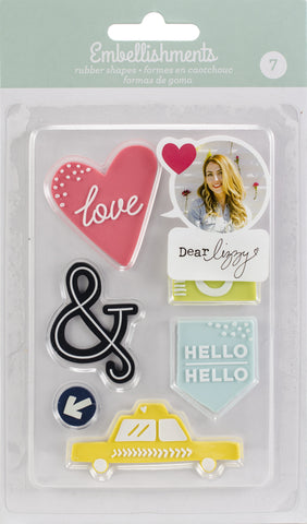 Dear Lizzy Stickers 7/Pkg