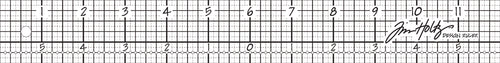 Tim Holtz Acrylic Design Ruler 12"