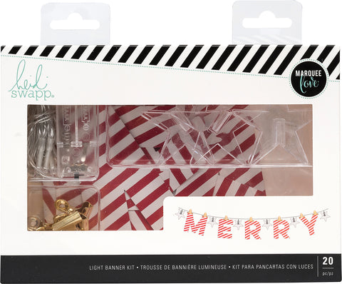 Heidi Swapp City Sidewalks Banner 20/Pkg