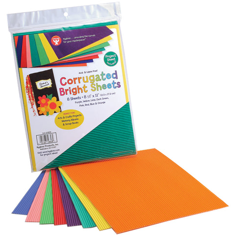 Corrugated Sheets 8.5"X77" 8/Pkg