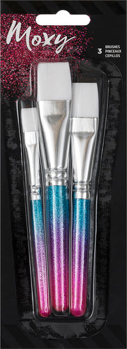 Moxy Glue Brushes 3/Pkg