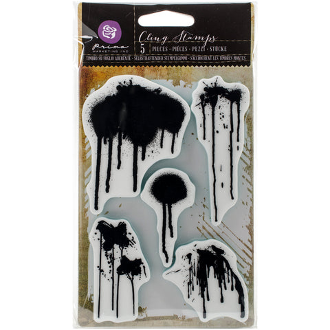 Prima Marketing Cling Stamp 4"X6"