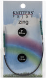 Knitter's Pride-Zing Fixed Circular Needles 9"
