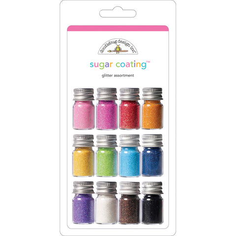 Sugar Coating Fine Glitter Assortment 5g 12/Pkg