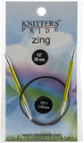 Knitter's Pride-Zing Fixed Circular Needles 12"
