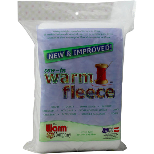 Warm Company Fleece Polyester Sew-In Batting