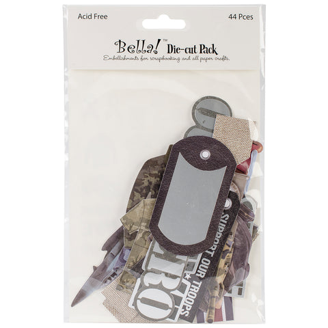 Military Die-Cuts 44/Pkg