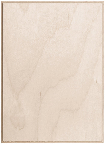 Baltic Birch Rectangle Plaque