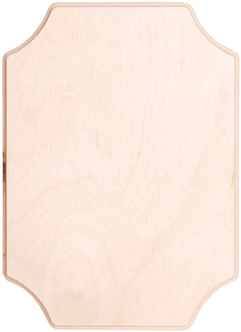 Baltic Birch French Corner Plaque