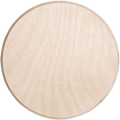 Baltic Birch Circle Plaque